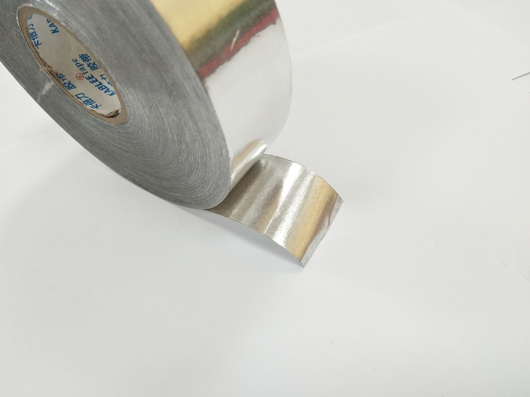 Fireproof Silver Color Aluminum Foil Tape Heat Resistant Multipurpose