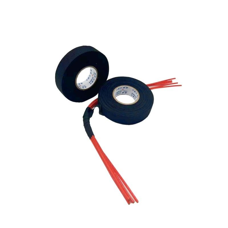 15m Industrial Fleece Wire Harness Tape UV Resistant Black Color