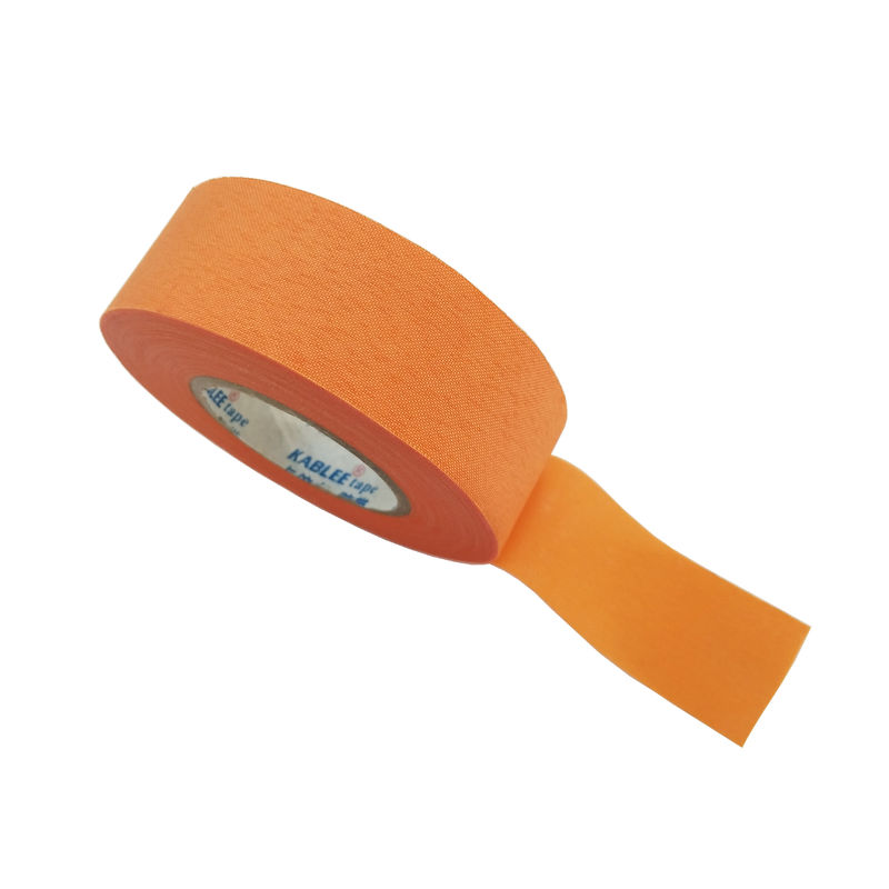 Acrylic Adhesive Automotive Wire Wrap Tape Orange Color 19mm×25m Size