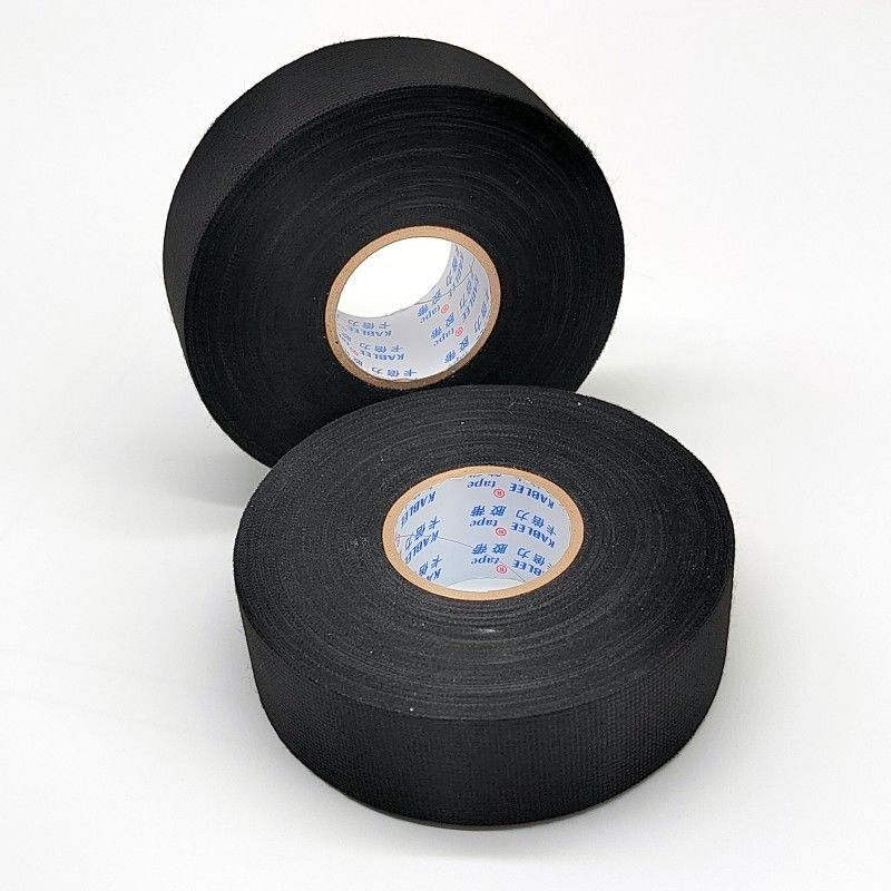 9/19/25/32/38/50mm Fleece Wiring Tape ±0.2 for Electrical Insulation & Protection