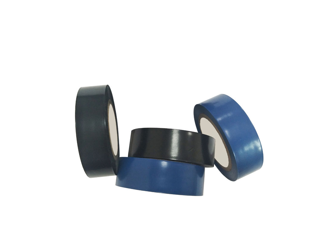 Durable Electrical Insulation PVC Tape Blue Color 0.1mm Thickness
