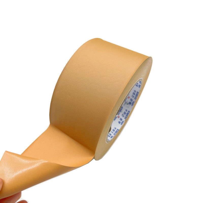 60cm Width Easy Tear PVC Packaging Tape Self Adhesive Brown Color