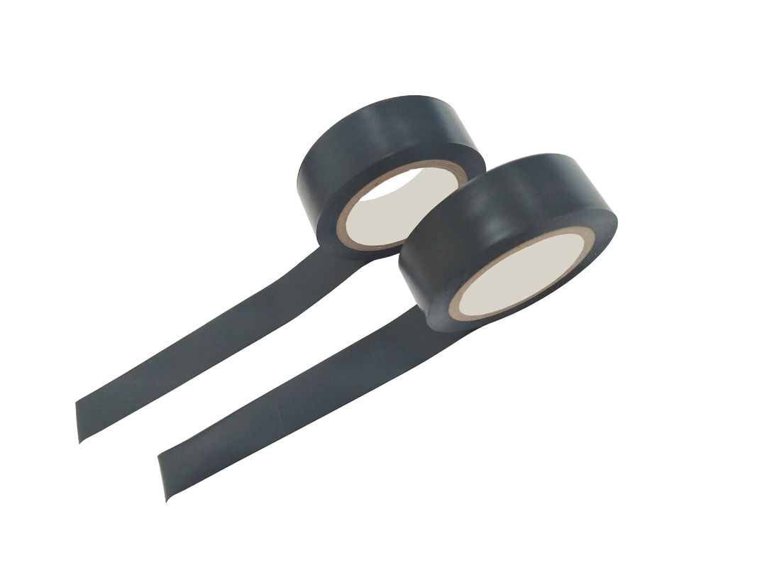 0.1mm Black Color Insulation PVC Tape For Wire Harness Cable Wrapping