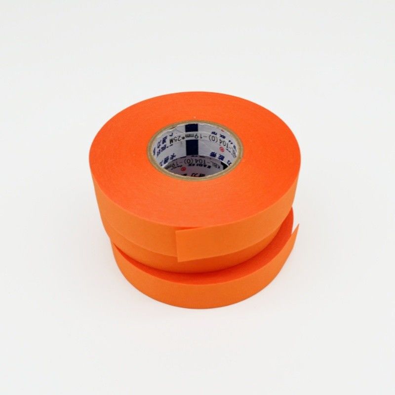 Automotive Cloth Wire Harness Tape T04 Orange Color High Abrasion Resistance