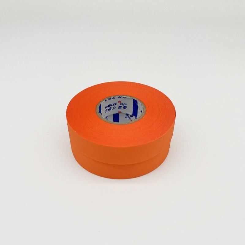 T04 Orange Color Cloth Tapes For Automotive Wire Harness Wire And Cable