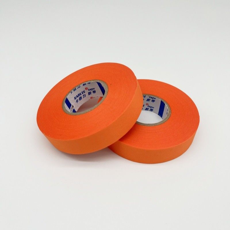 Automotive Cloth Wire Harness Tapes Orange Color for Wire and Cable
