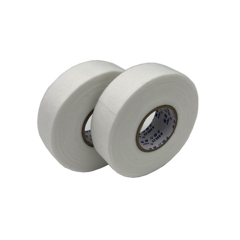 Noise Damping Automotive Fleece Tape White Color 19/25/38mm Width 0.31mm Thickness