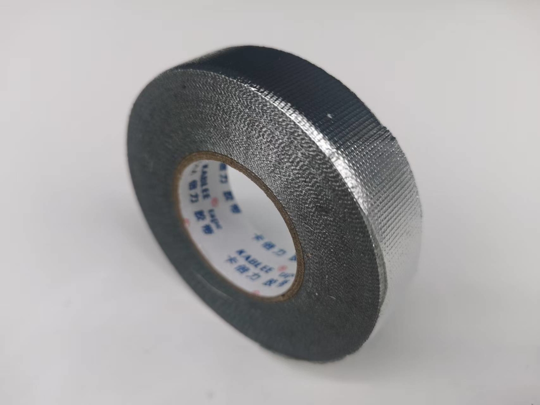 Black Automotive Wire Harness Tape with 0.2mm Thickness and Durable Acrylates Copolymer Adhesive