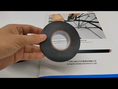 Black Automotive Wiring Harness Cloth Tape Chemical Resistant RoHS Certified