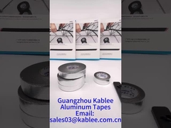 High Temp Fiberglass Aluminium Foil Tape With 32mm 38mm 50mm Width