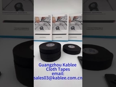 180° Peel off Strength ≥1.5N/cm Cloth Wire Loom Tape Moisture Resistant