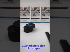 Noise Reduction Automotive Cloth Tape T03 Black 19mm Width 25M Length